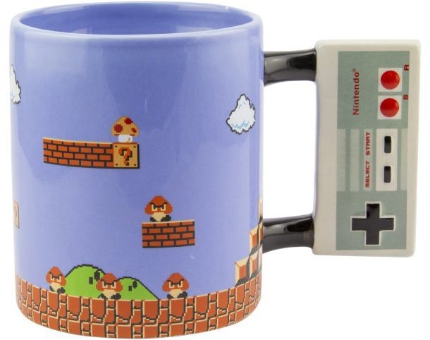 Nintendo NES Super Mario: Gamepad – hrnček 3D