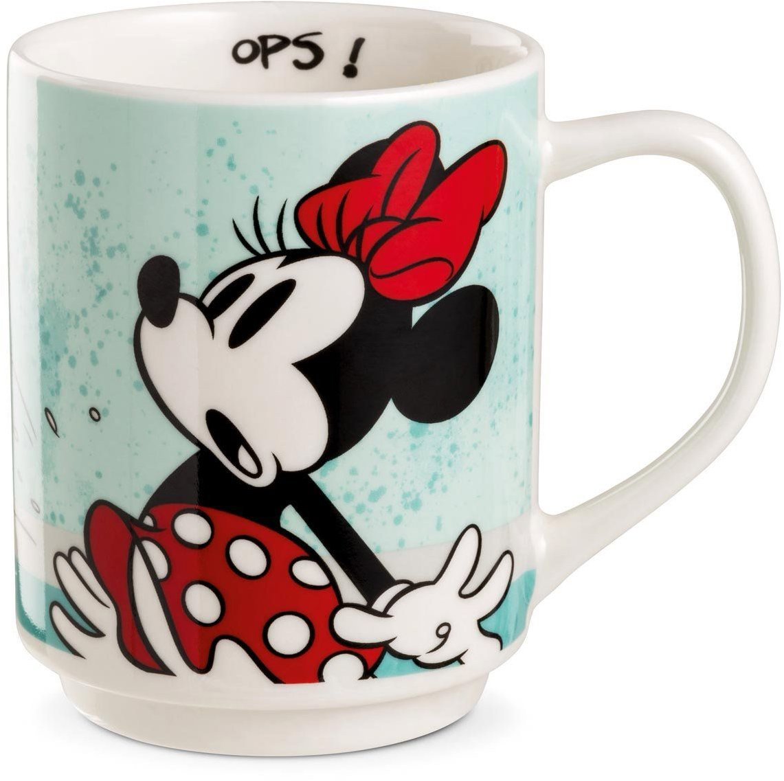 EGAN Porcelánový hrnček Minnie, zelený