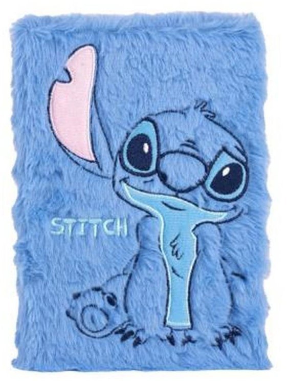 Cerda Plyšový zápisník Stitch