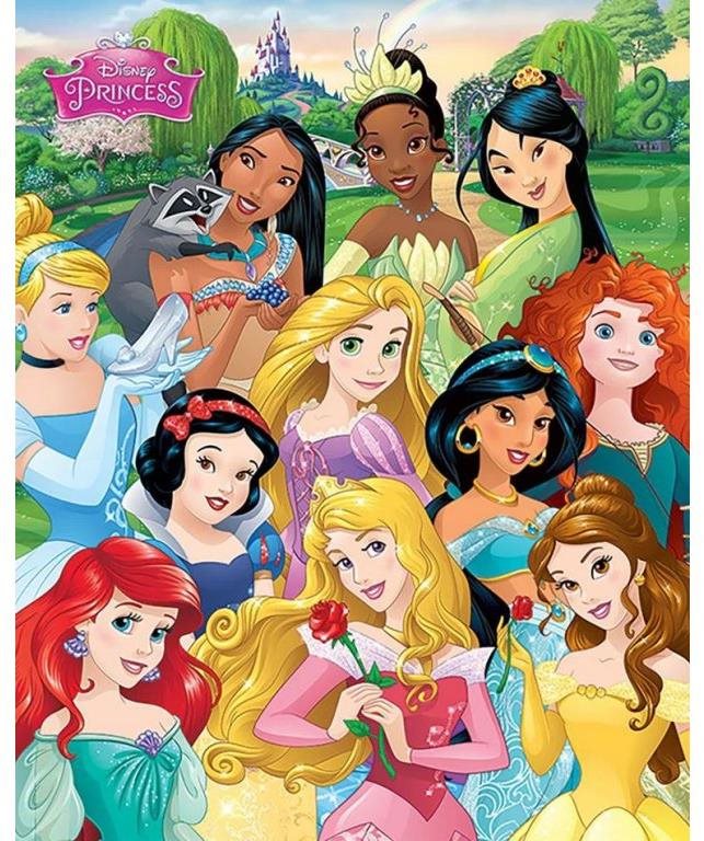Disney Princess: I Am The Princess 40 × 50 cm
