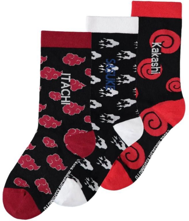 Naruto: Crew – pánske ponožky 3 páry