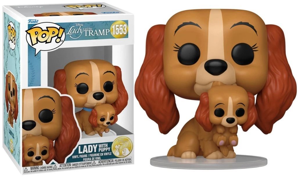 Funko Pop! Disney Lady And Tramp Lady With Puppy 1553