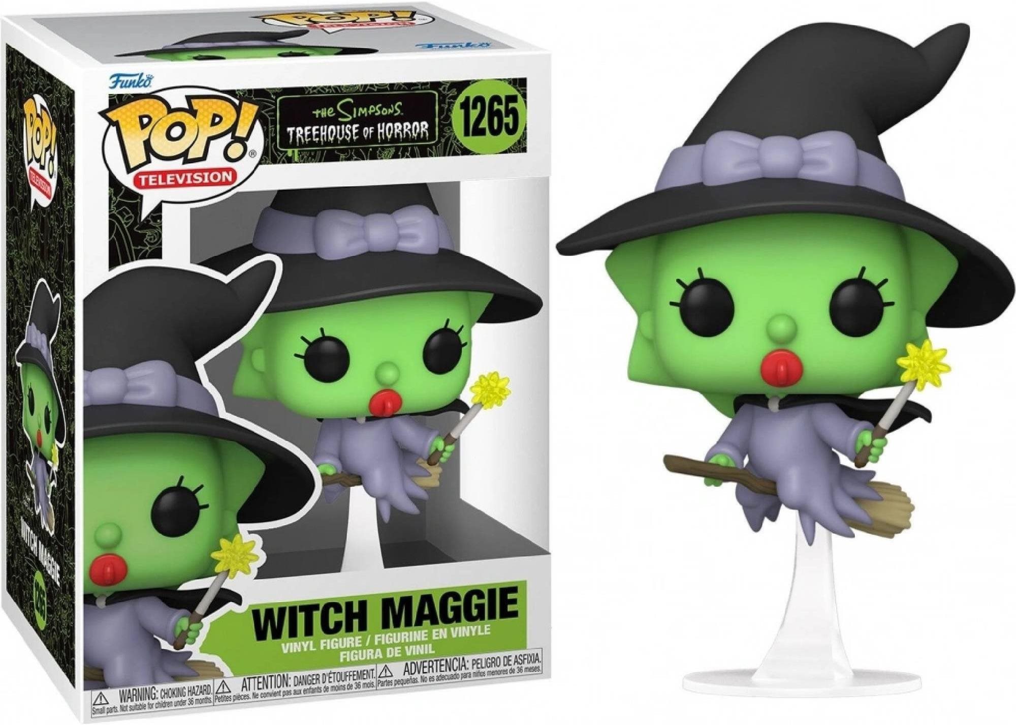 Funko Pop! The Simpsons Witch Maggie GITD