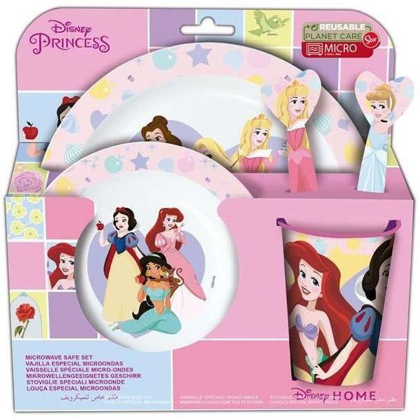 Disney Princess - jídelní sada, 5 ks