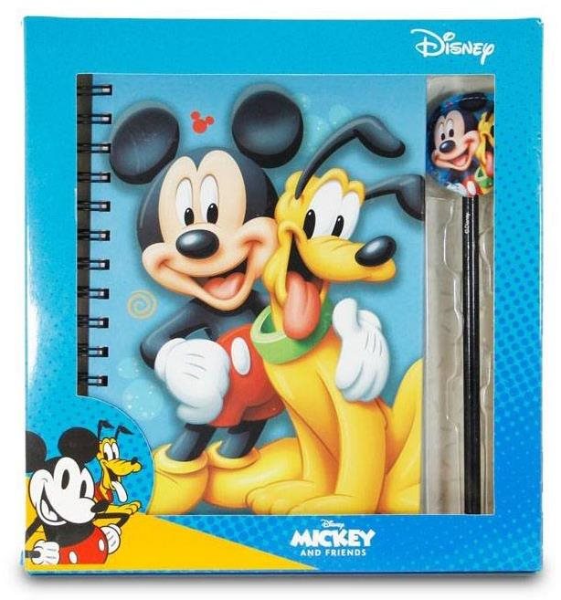 Zápisník Mickey & Pluto s perom