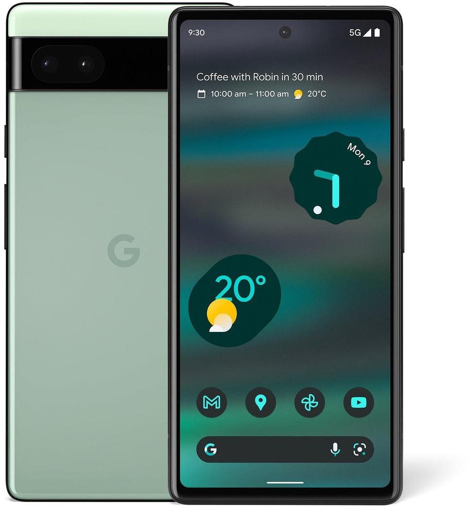 Google Pixel 6a 5G 6 GB/128 GB, zelený