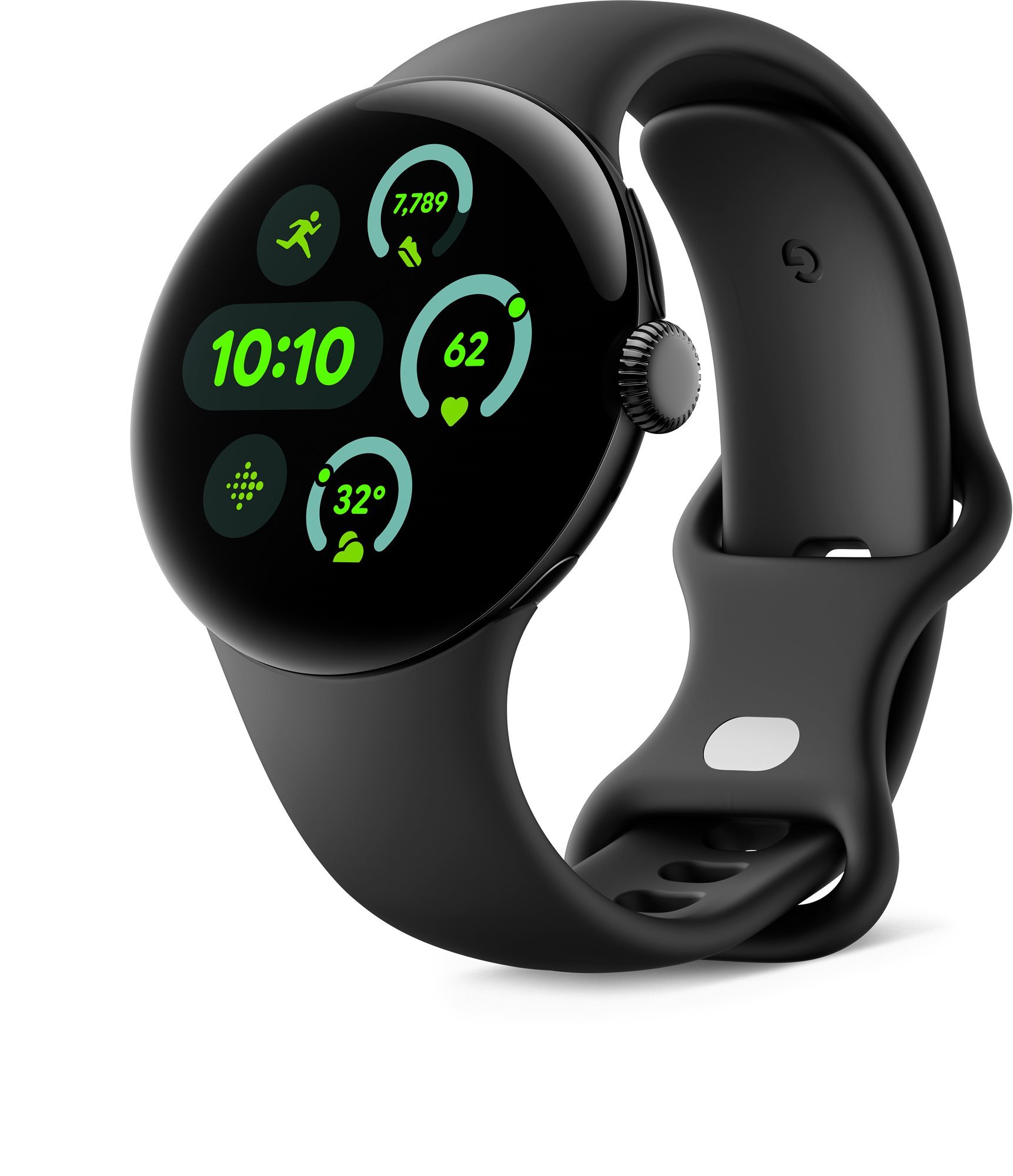 Google Pixel Watch 3 45mm Obsidian