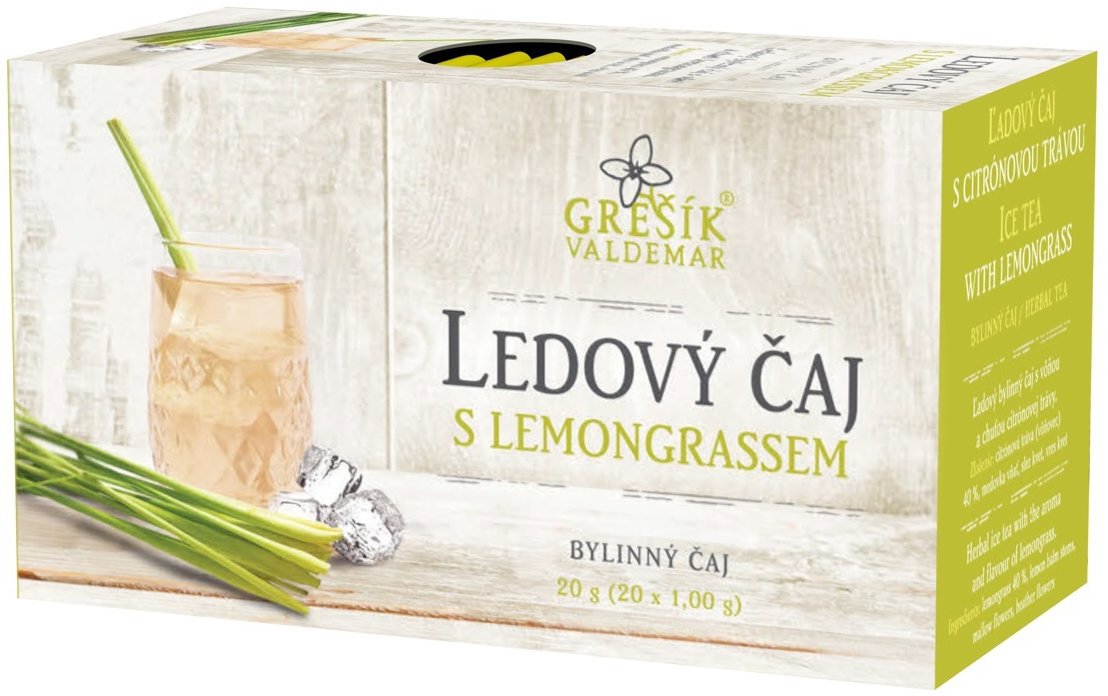 Grešík Valdemar Ledový čaj s lemongrassem 20 × 1 g n.s.