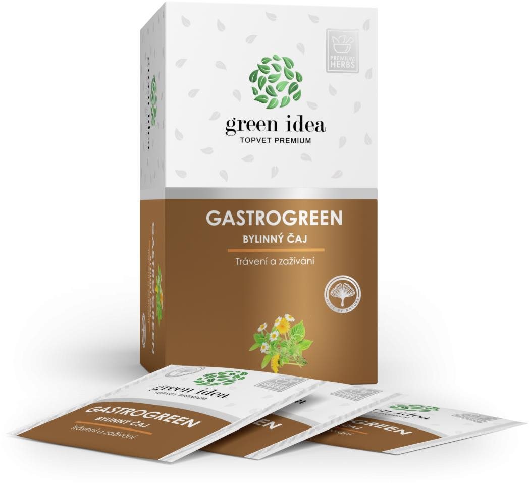 Herbex Gastrogreen – bylinný čaj