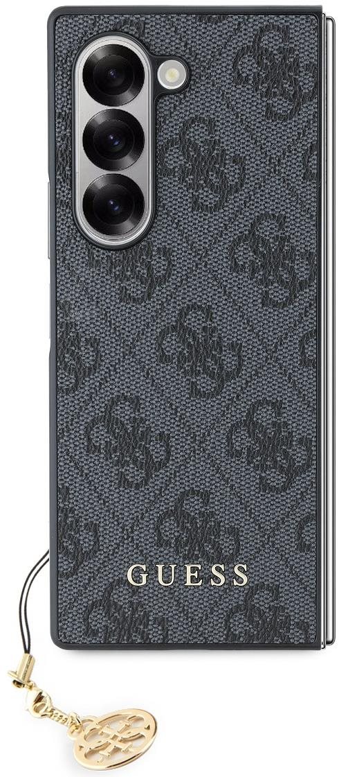 Guess 4G Charm Zadný Kryt na Samsung Galaxy Z Fold6 Grey