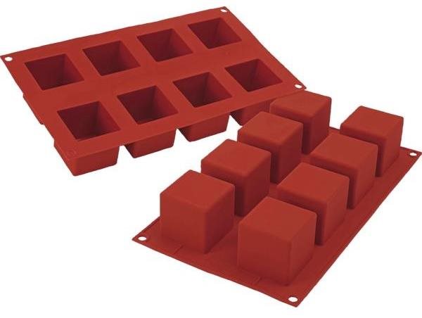 Silikomart Forma kocky silikónová Cubo na 8 ks