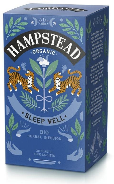Hampstead Tea BIO Bylinný čaj na dobrú noc 20 ks