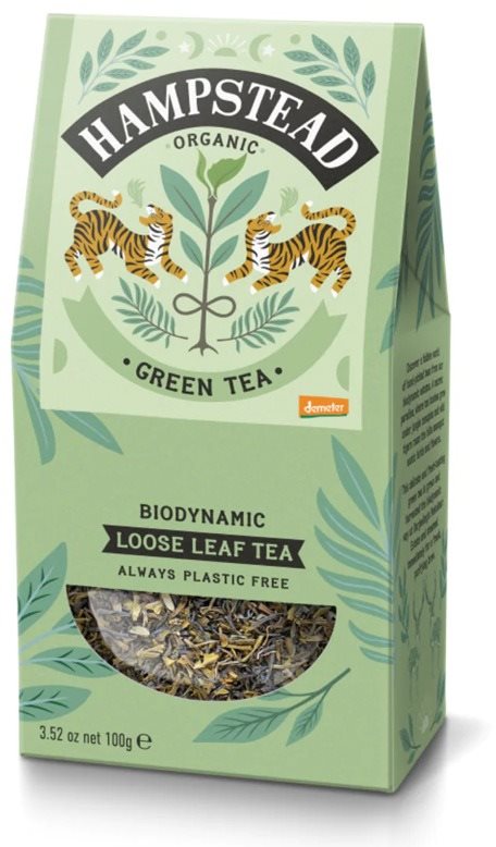 Hampstead Tea BIO zelený sypaný čaj 100 g