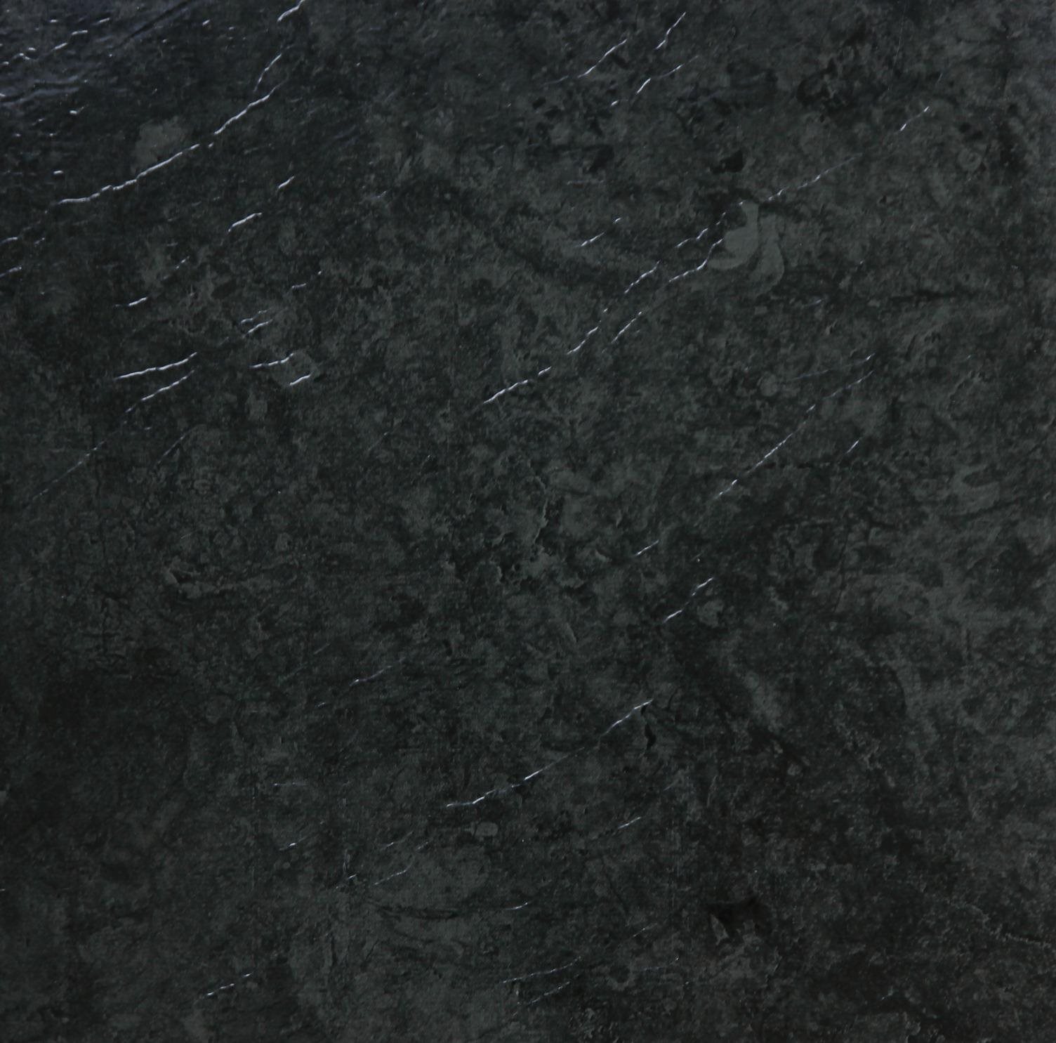 Samolepiace podlahové štvorce ,,kameň čierny", 2745045, 11 ks = 1 m2