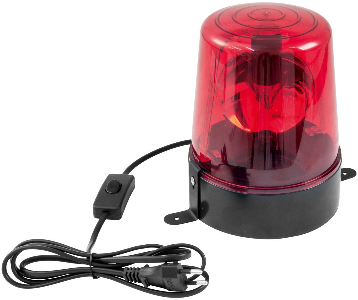 Eurolite LED policajný maják DE-1 červený