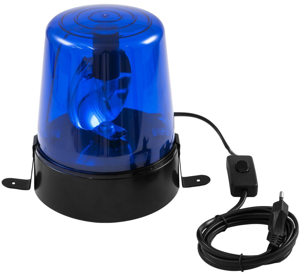 Eurolite LED policajný maják DE-1 modrý