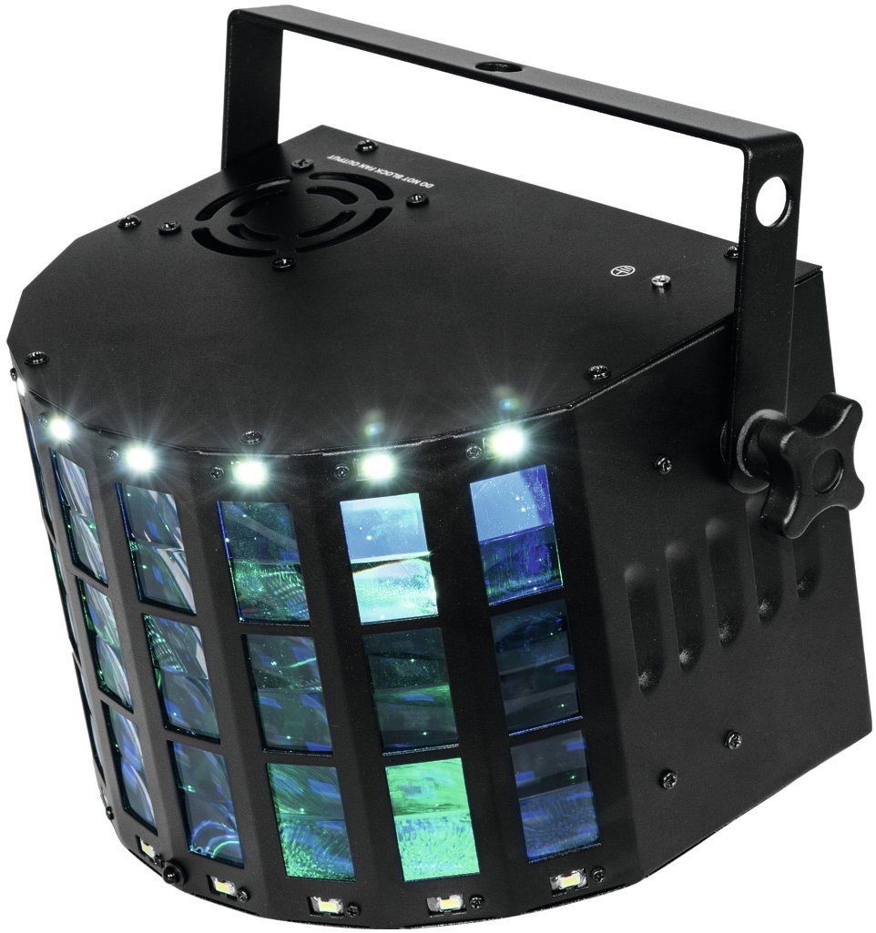 Eurolite LED DERBY 4× 3 W a 16× 0,5 W SMD DMX, lúčový efekt
