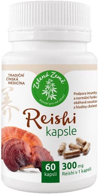 Zelená Zem Reishi kapsuly, 60 ks