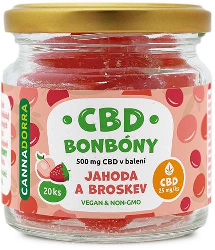 Zelená Zem CBD bonbóny 20 ks