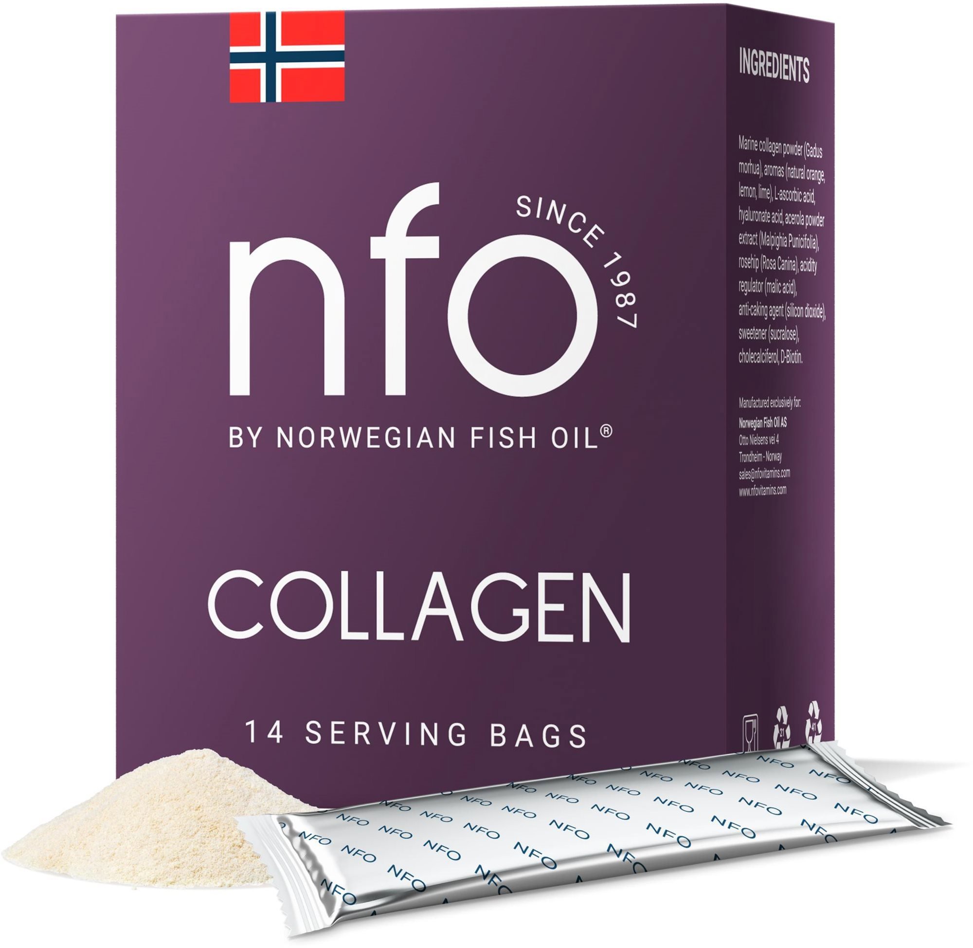 NFO Marine Collagen [14 vreciek]