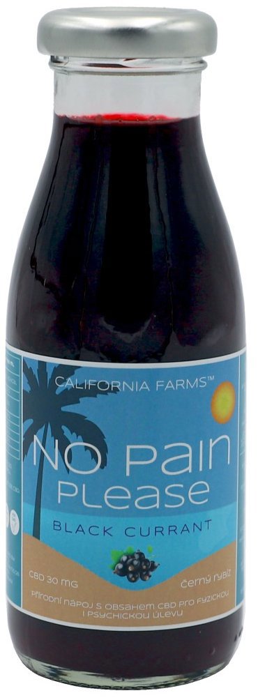 California Farms No pain please nápoj, 250 ml, 30 mg CBD