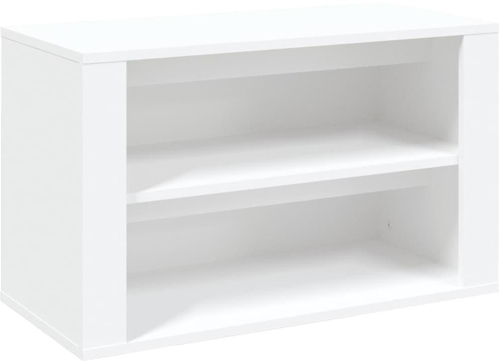 Botník biely 75 × 35 × 45 cm kompozitné drevo