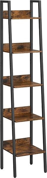 Artenat Policový regál Croft, hnedý, 170 cm