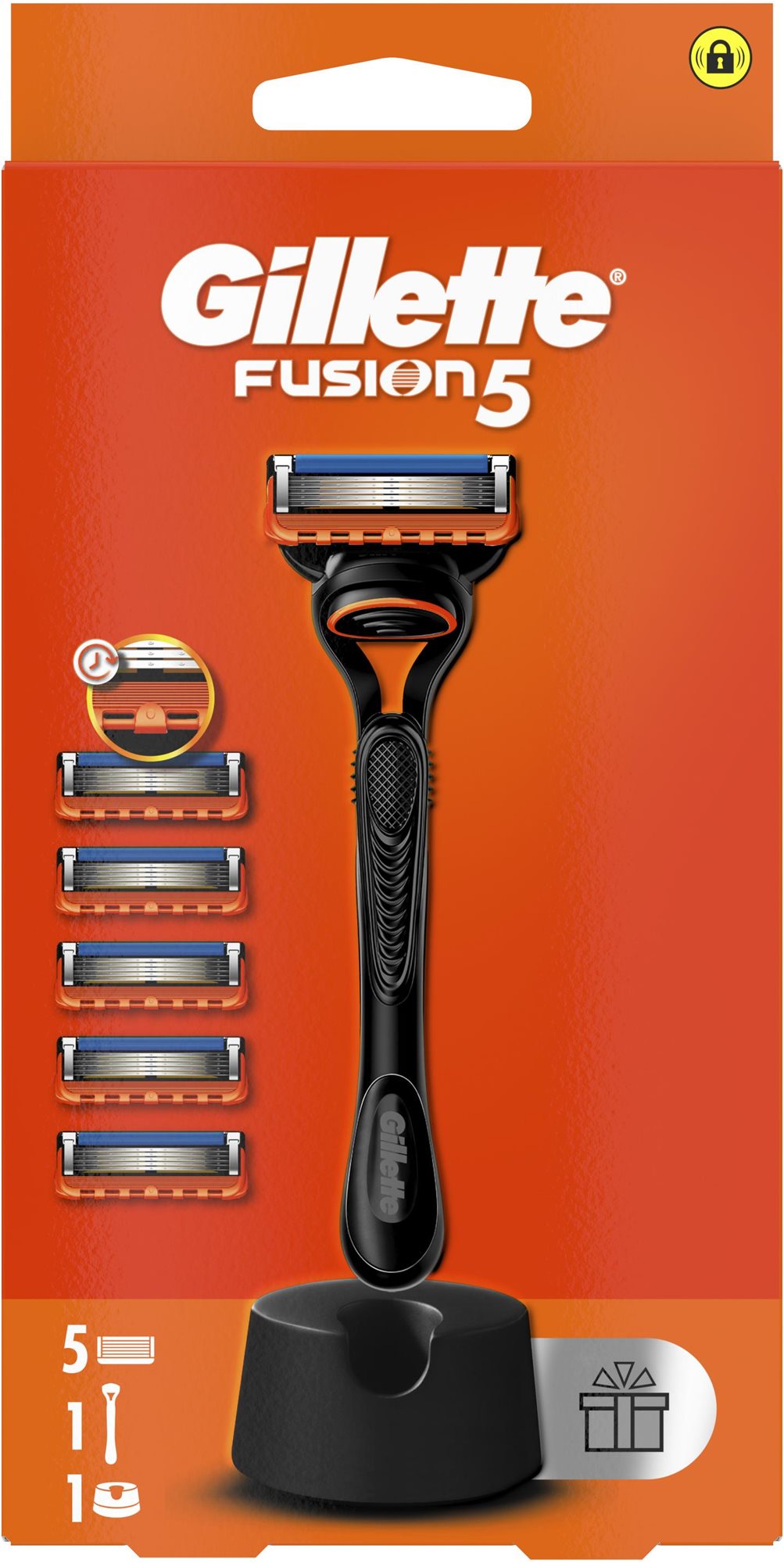 GILLETTE Fusion5 + hlavica 5 ks