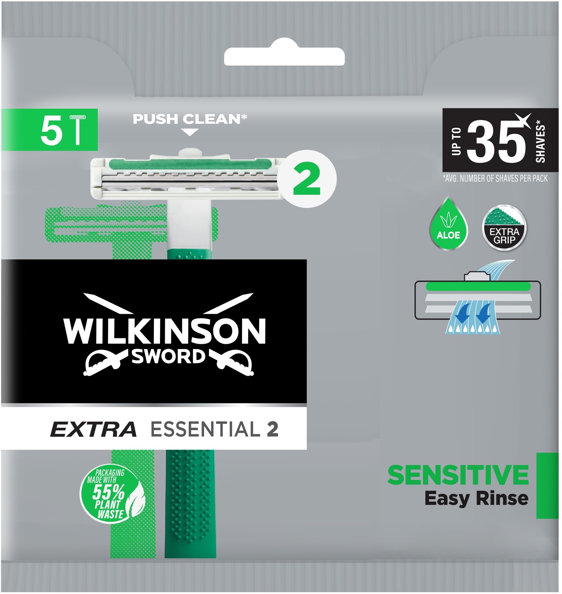 WILKINSON Extra2 Sensitive 5 ks