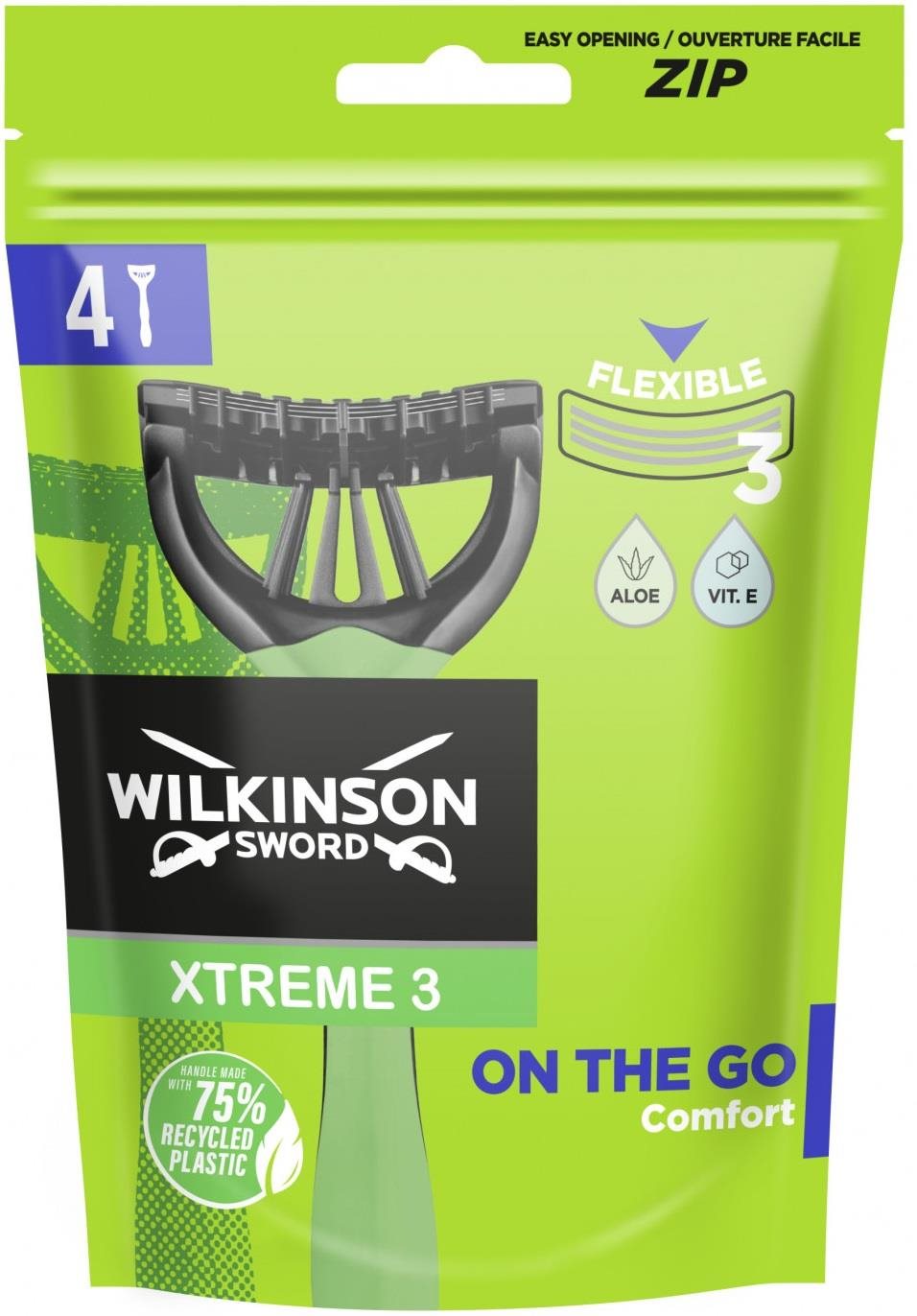 WILKINSON Xtreme3 Duo Comfort 4 ks