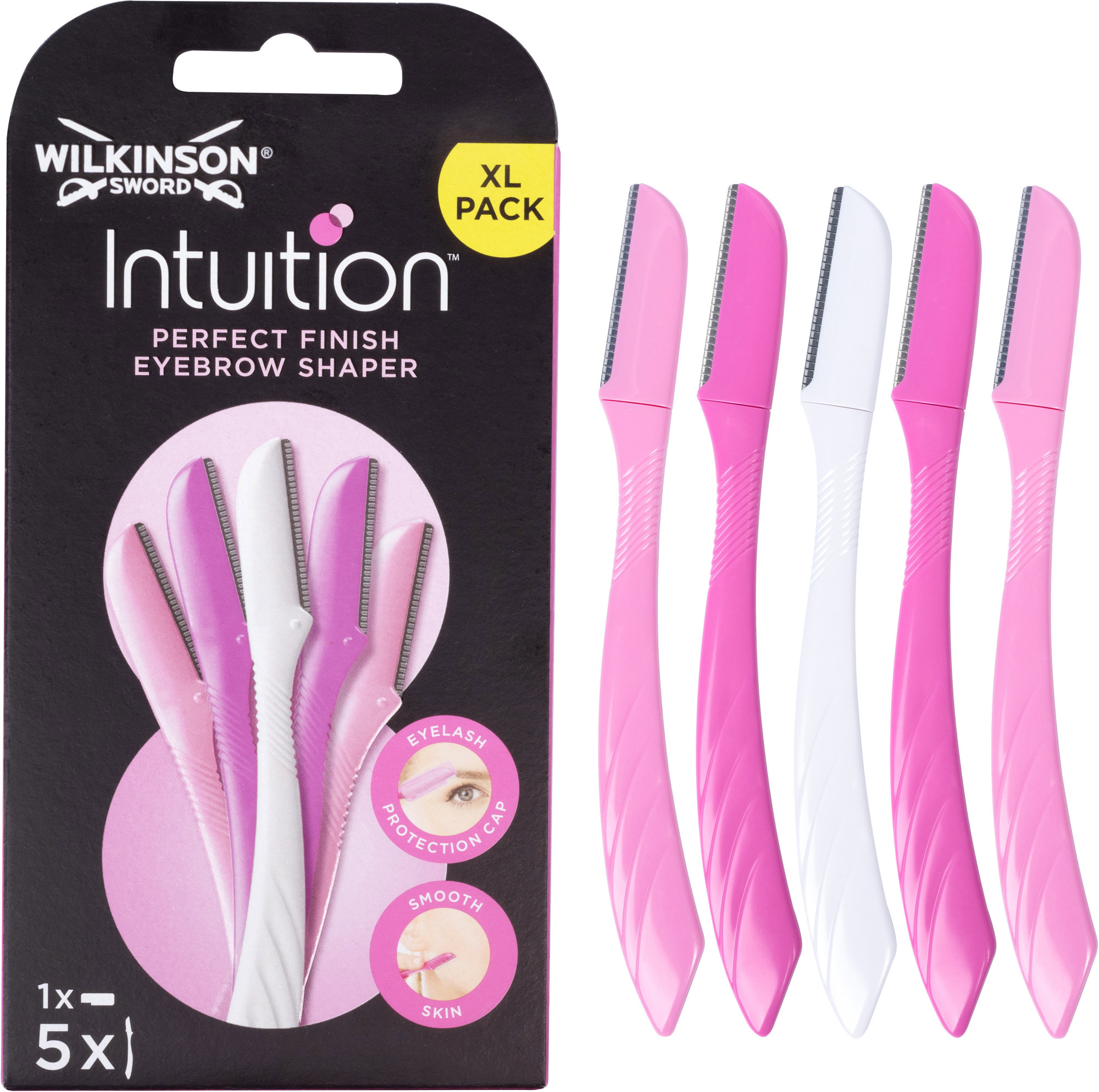 WILKINSON Intiition Perfect Finish XL pack na obočie 5 ks
