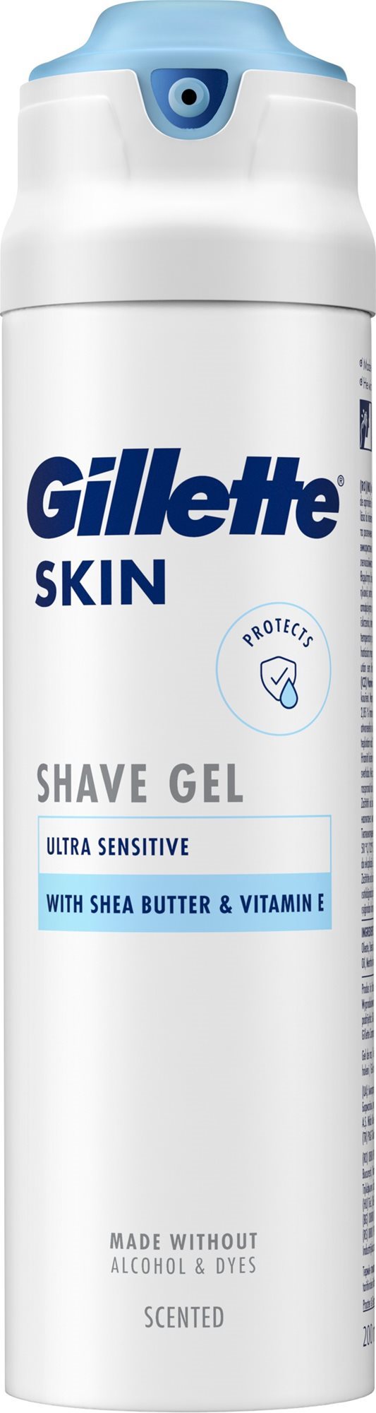 GILLETTE Skin Ultra Sensitive Gél na holenie 200 ml