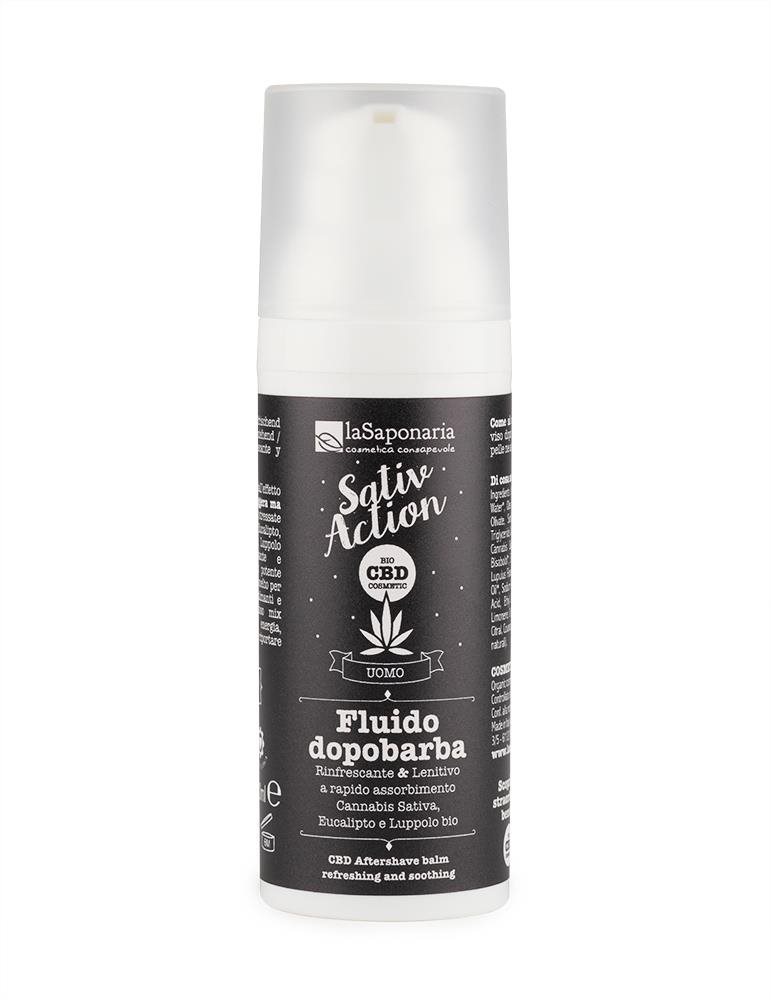 LASAPONARIA Pánsky gél po holení s konopou CBD BIO 50 ml