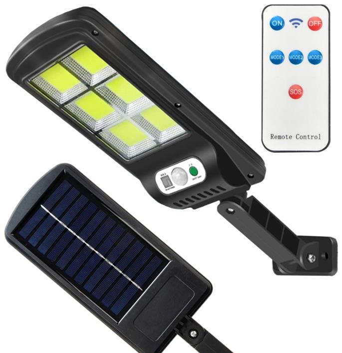 Verk Solárna lampa 96 LED so solárnym panelom a senzorom pohybu