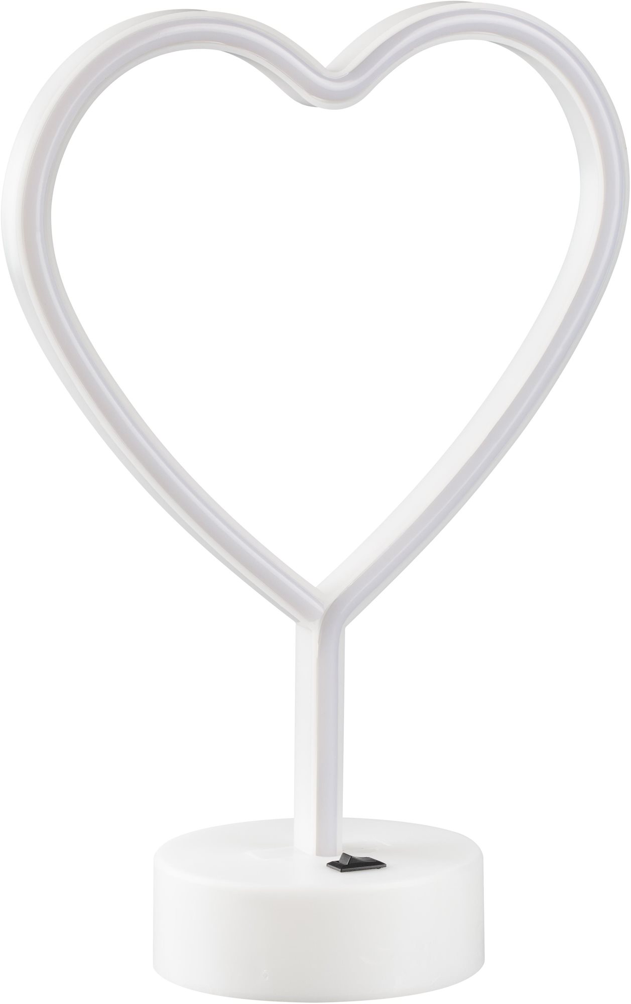 Berger Nočné stolné svetlo Led Neon Heart