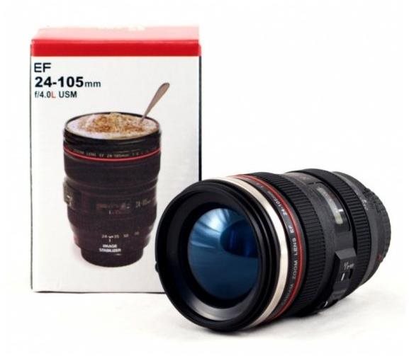 Hrnček pre fotografov – Objektív