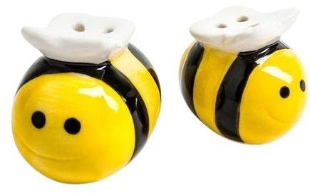 Alum Soľnička a korenička v tvare včielky – Meant to Bee