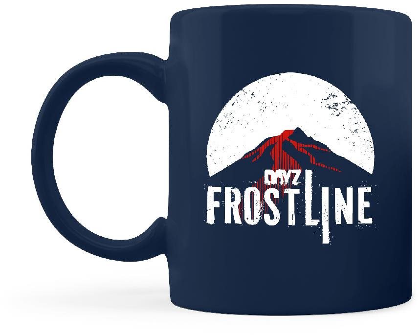 DayZ Frostline Volcano Navy Blue Ceramic Cup