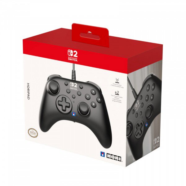 HORIPAD Turbo – Black – Nintendo Switch 2