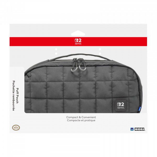 Hore Puff Pouch – Black – Nintendo Switch 2