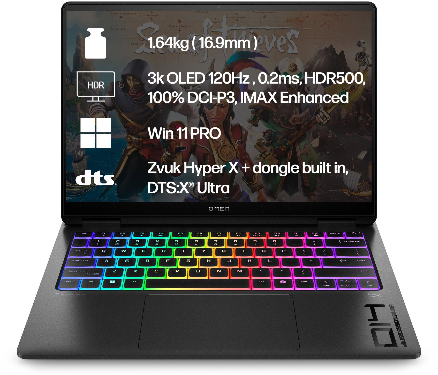 OMEN Transcend 14-fb1073nc Shadow Black