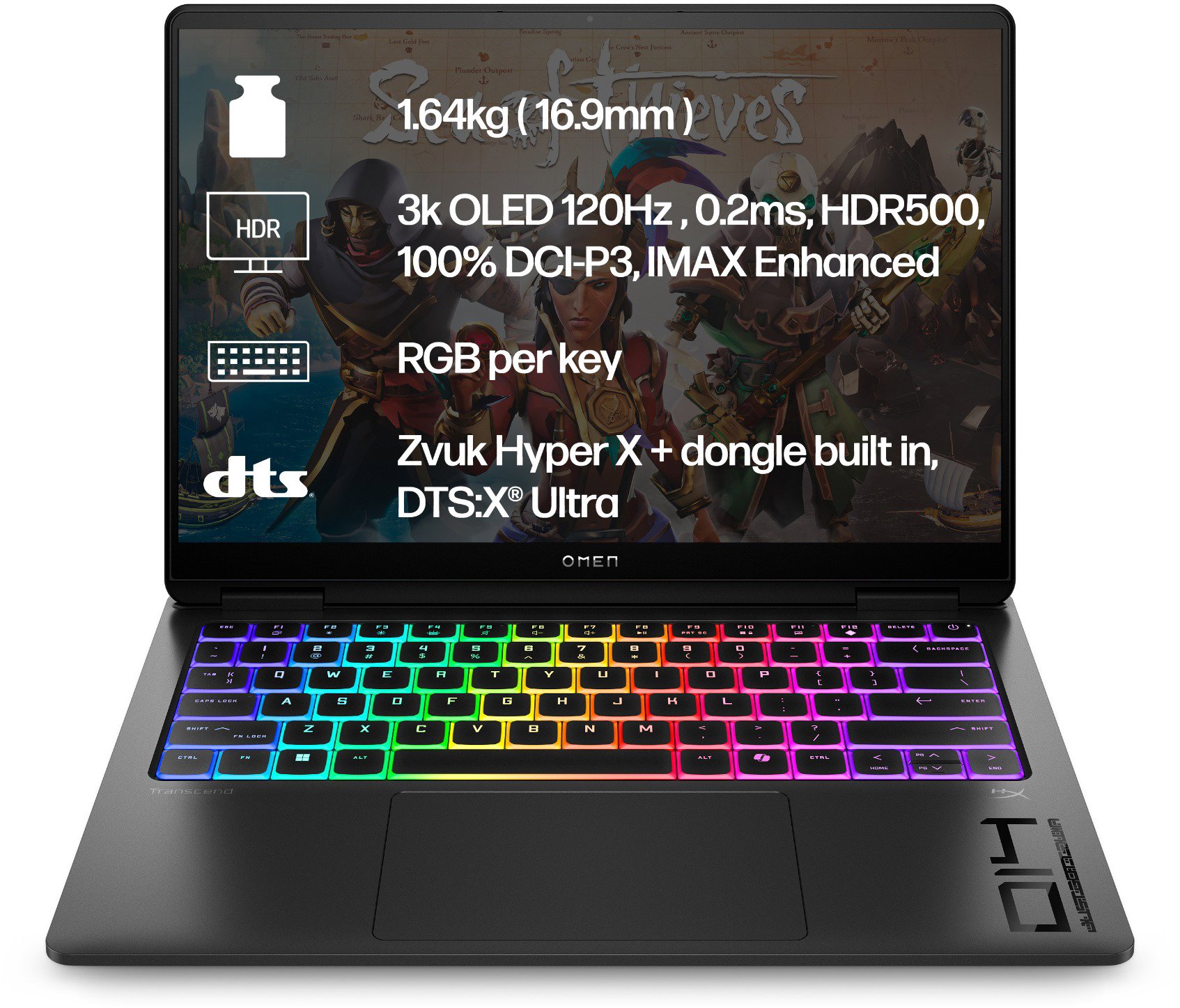 OMEN Transcend 14-fb1004nc Shadow Black