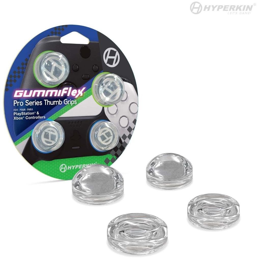 Hyperkin GummiFlex Pro Series Thumb Grips (4×) for Playstation/Xbox Controllers