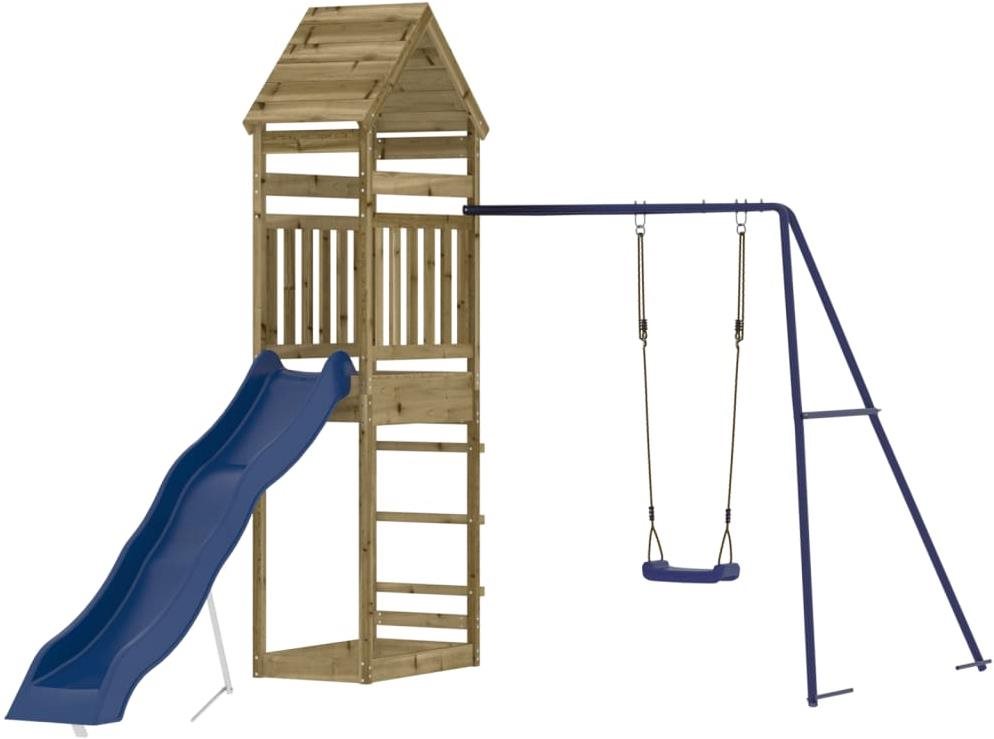Shumee Detské ihrisko na záhradu 3156909, 245 × 335 × 264 cm, impregnované borovicové drevo