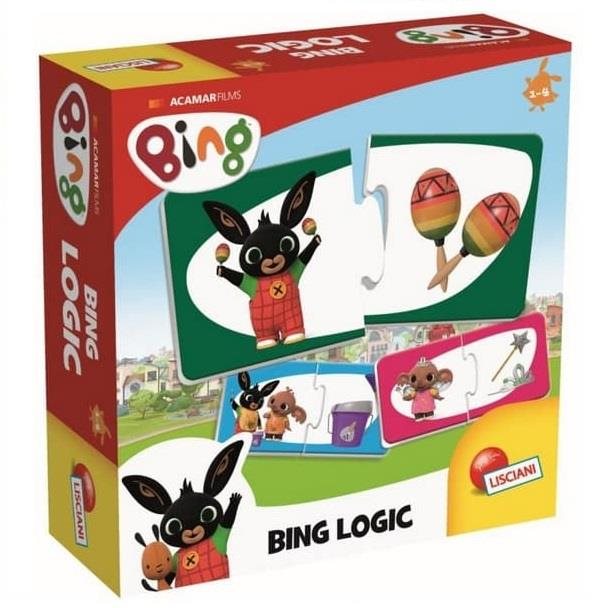Lisciani Logická hra Bing – 12 dvojíc