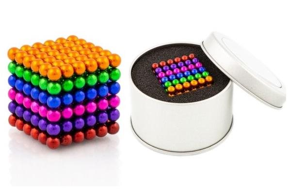 Neocube Farebné magnetické guľôčky v darčekovej škatuľke