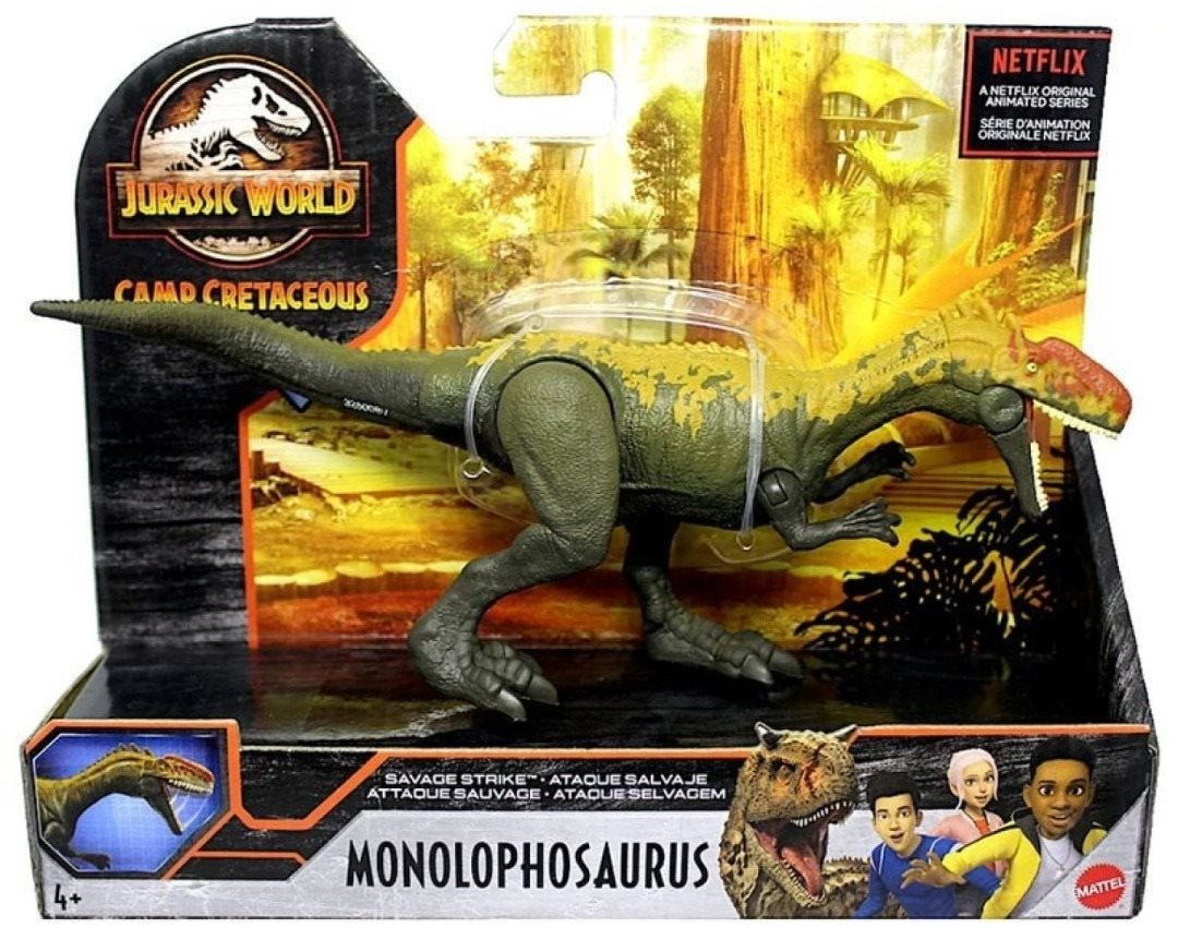 Mattel Jurský svet Dino Ničiteľ Monolophasaurus
