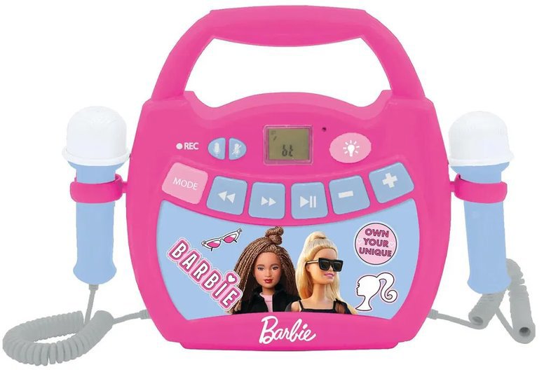 Lexibook Karaoke digitálny prehrávač svietiaci Barbie