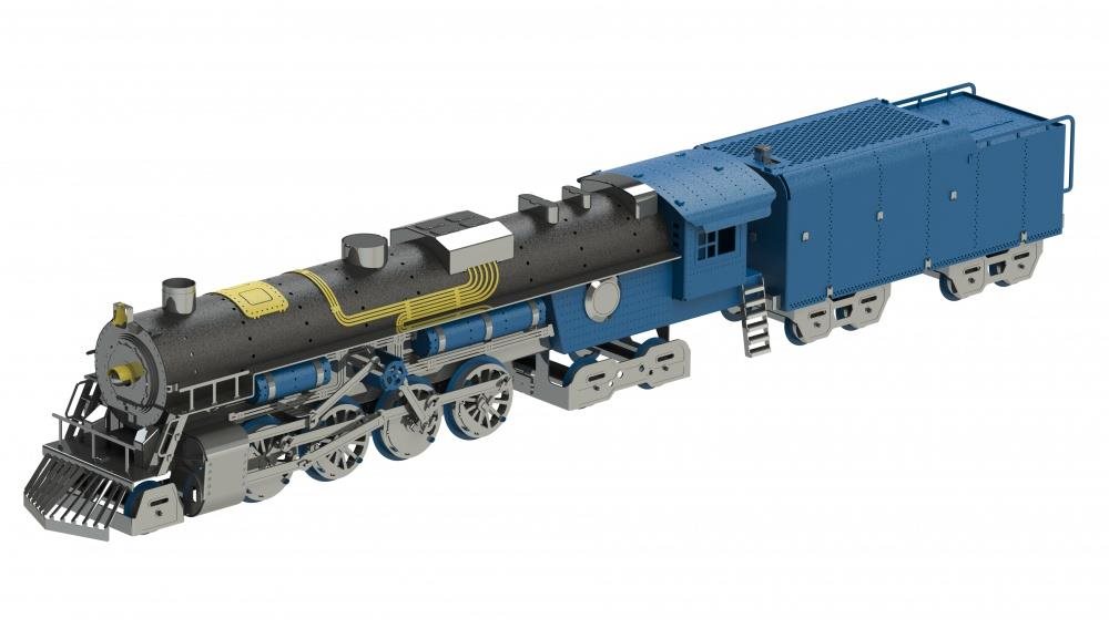 Metal Time Luxusná oceľová stavebnica Polar Steel