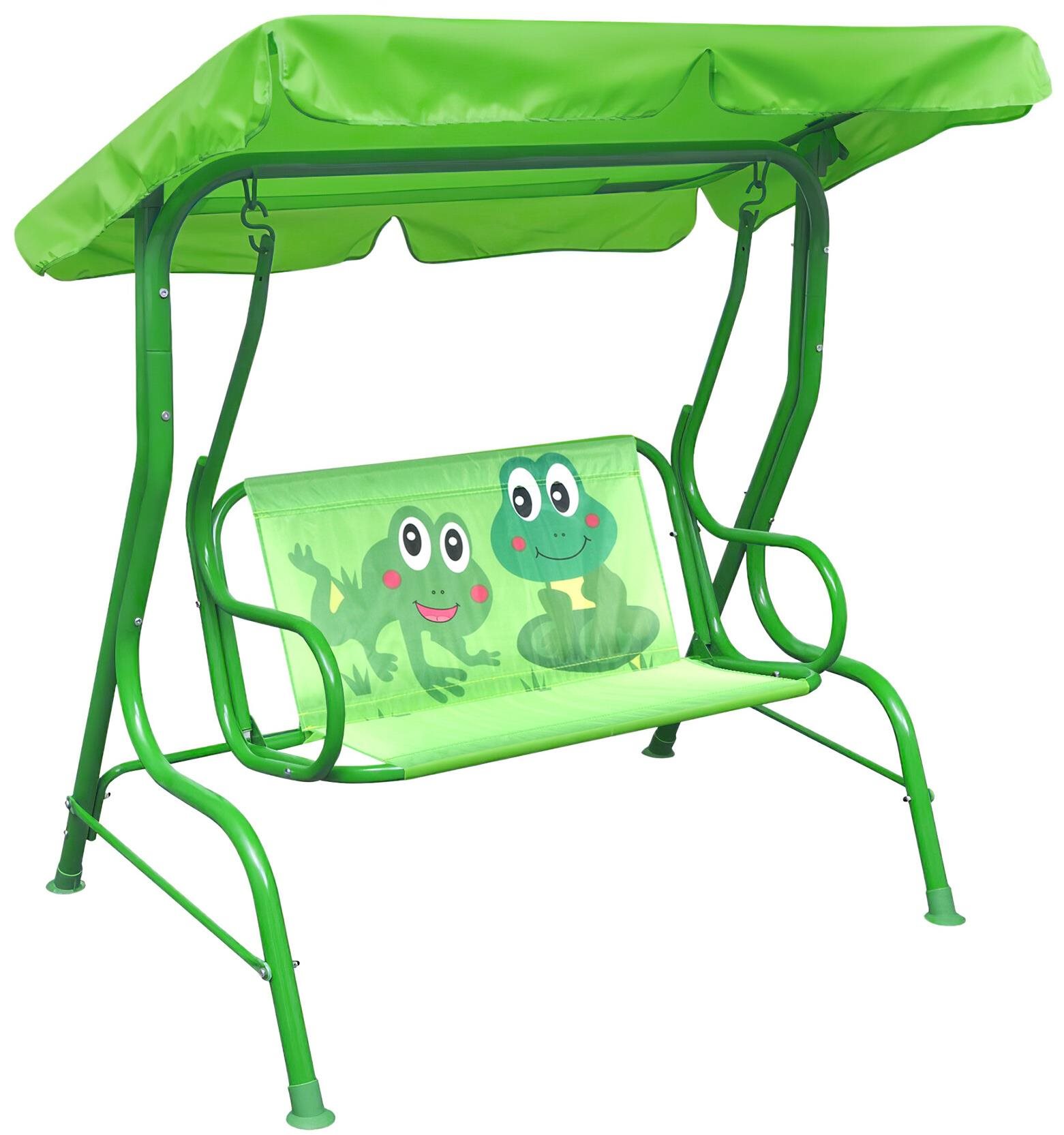 Aga DS7002 Detská záhradná hojdačka, zelená